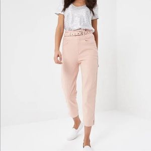 Gap Evening Sand Hi-Rise Belted Chino